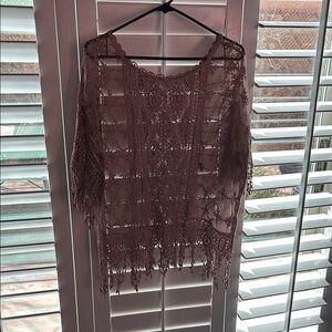 Elegant Lace Overlay Top